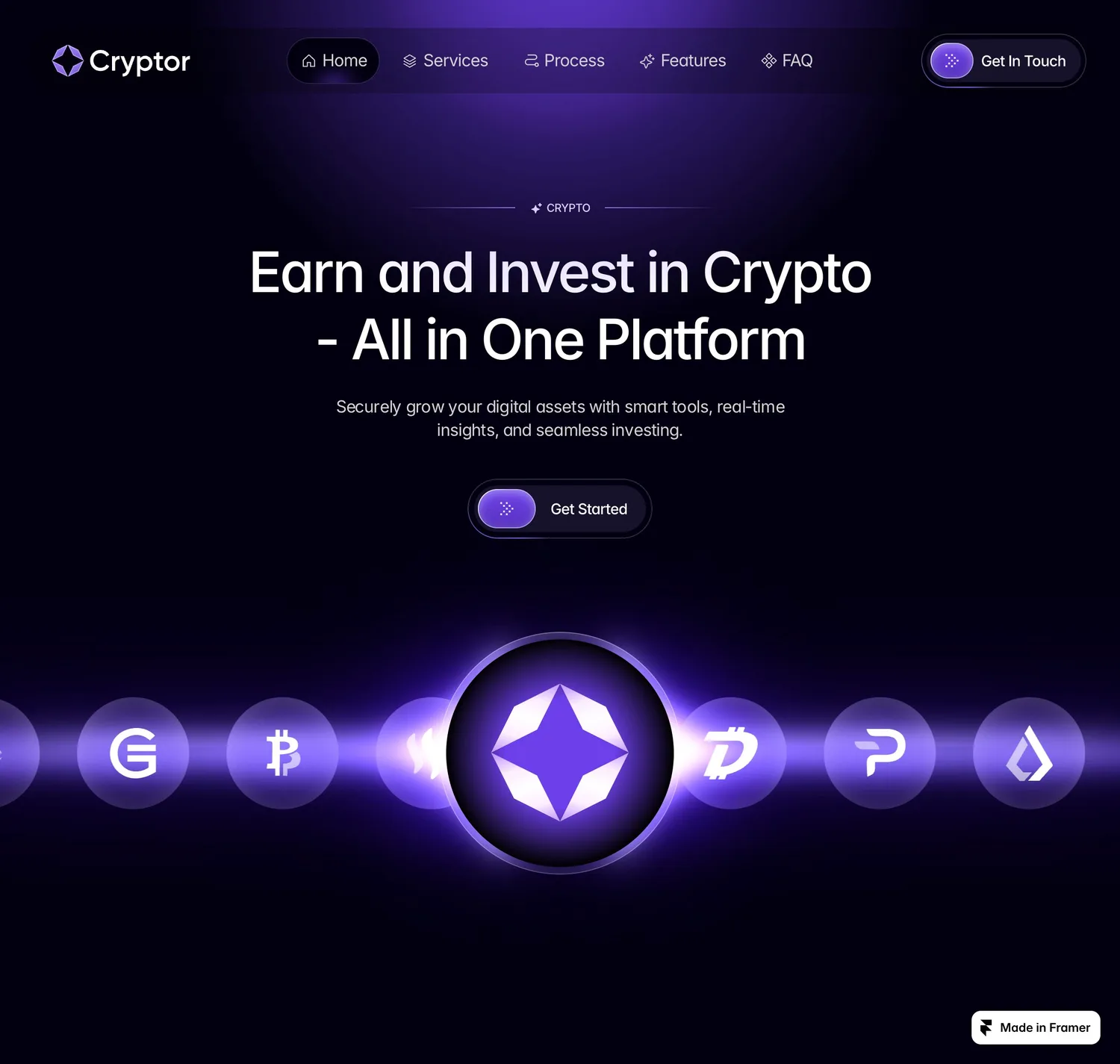 Cryptor free template preview